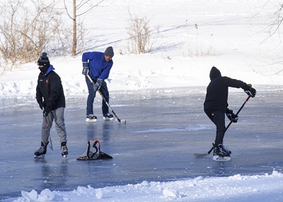 ice skating 